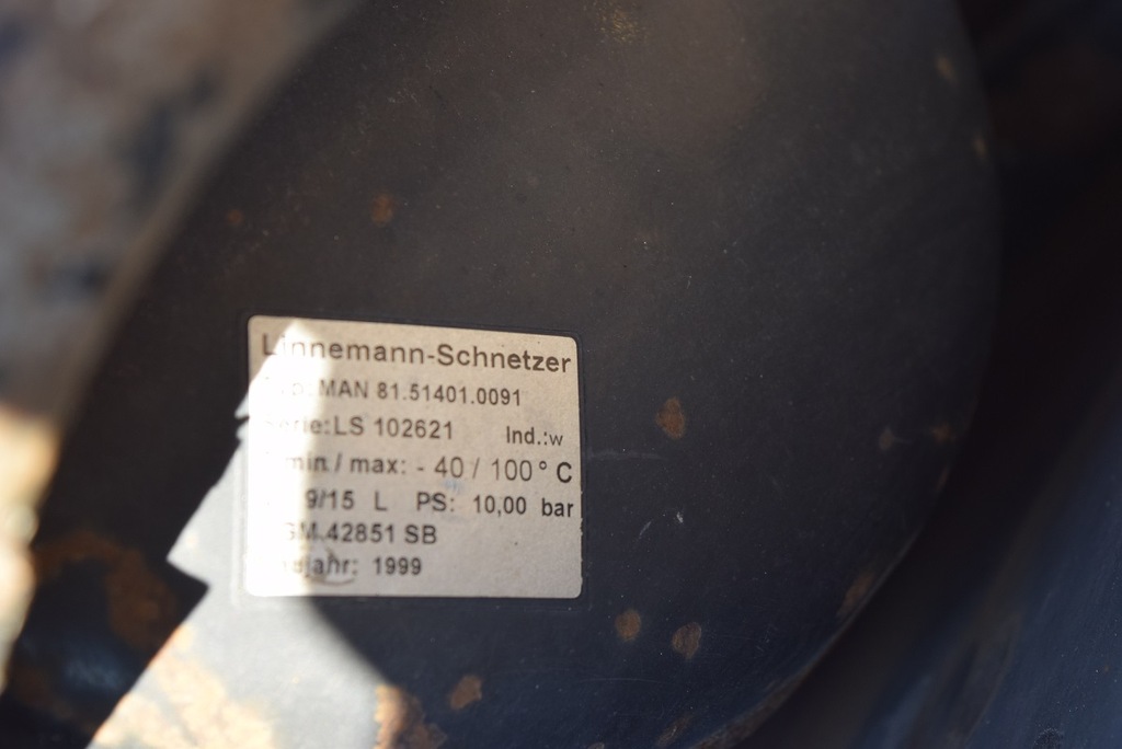 MAN LE ME F 2000 Lufttankzylinder Product image