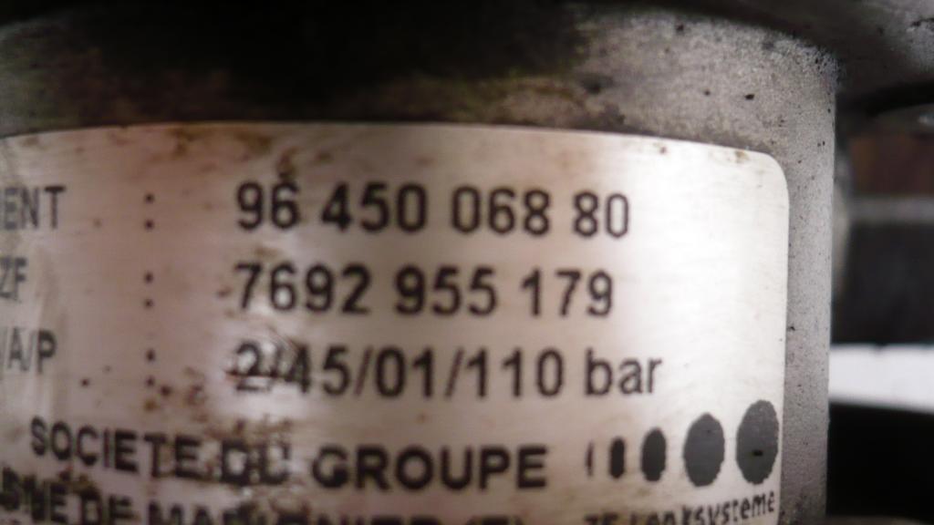 Pompa wspomagania 9645006880 Peugeot 4007 2,2 HDI Product image