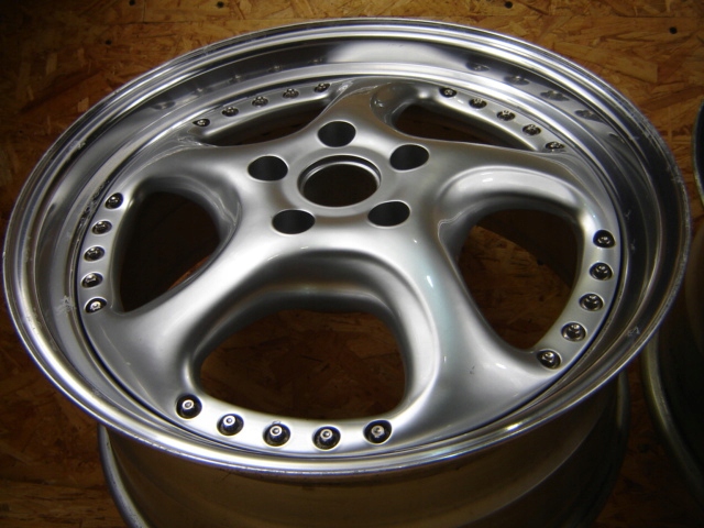 FELGE ARTEC TURBO 18 5X112 FELGEN GESCHRAUBT 3TLG Product image