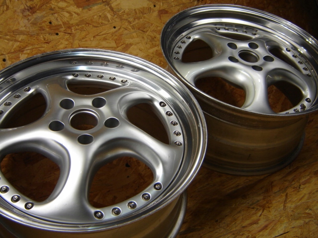 FELGE ARTEC TURBO 18 5X112 FELGEN GESCHRAUBT 3TLG Product image