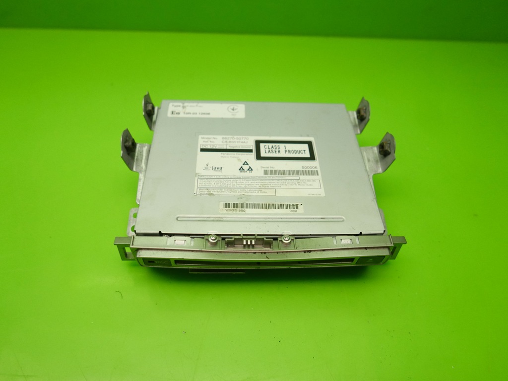 DVD-SPIELER KARTENLESER HINTEN LEXUS LS460L 12-17 Product image