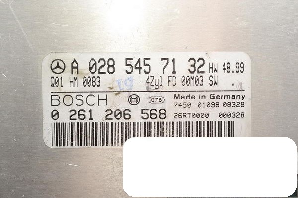 Mercedes W202 Steuergerät A0285457132 0261206568 Product image