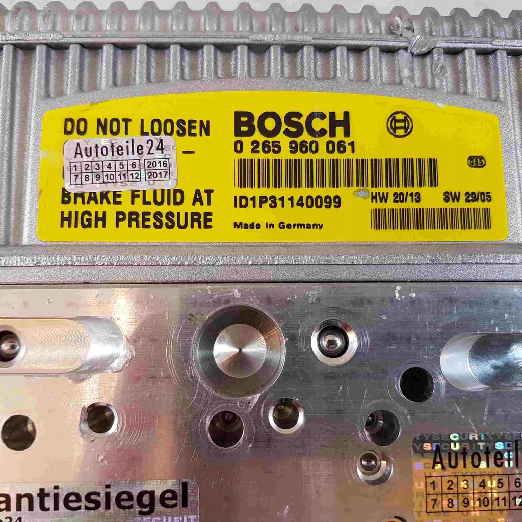 SBC Mercedes W211 R230 A0094312712 0094312712 Pumpe Product image