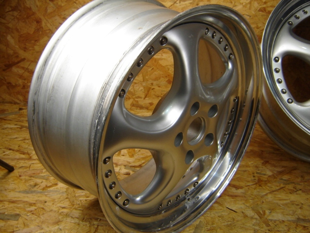 FELGE ARTEC TURBO 18 5X112 FELGEN GESCHRAUBT 3TLG Product image