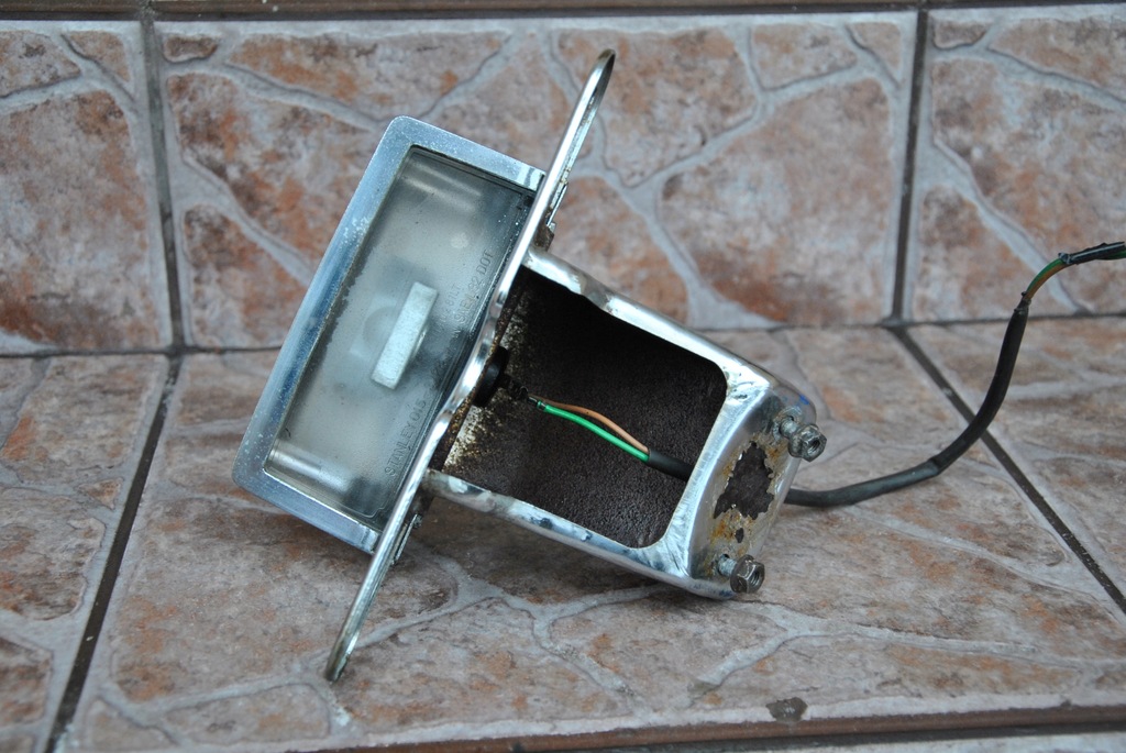 Honda GL 1200 GoldWin Kennzeichenbeleuchtungshalter Product image