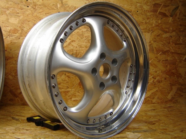 FELGE ARTEC TURBO 18 5X112 FELGEN GESCHRAUBT 3TLG Product image