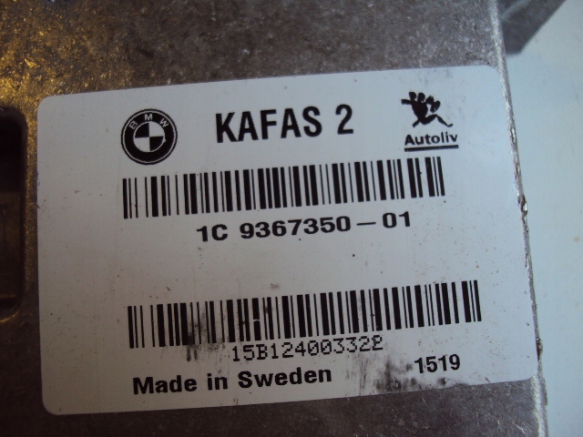 KAFAS STEUERMODUL BMW F10 F11 F20 F30 9367350 Product image