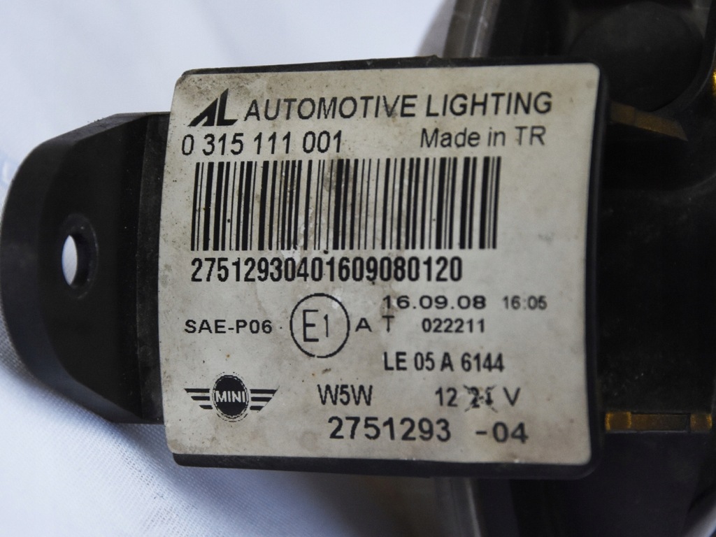 HALOGEN MINI R55 CLUBMAN 1.6 08 EU Product image