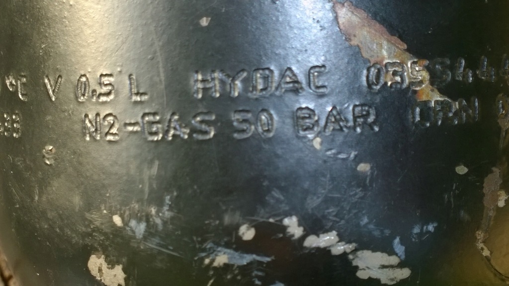 HYDRAULISCHER DRUCKSPEICHER 210 BAR 0,50 L Product image