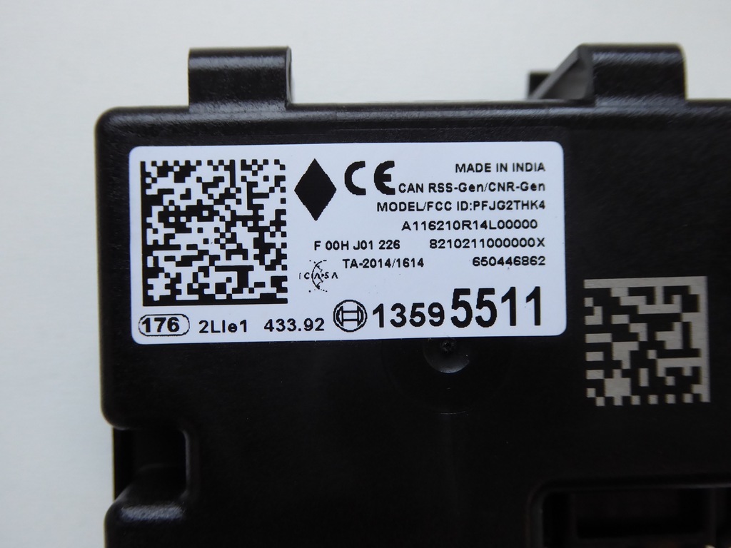 Zentralverriegelungsmodul 13595511 OPEL ASTRA K 5 Product image