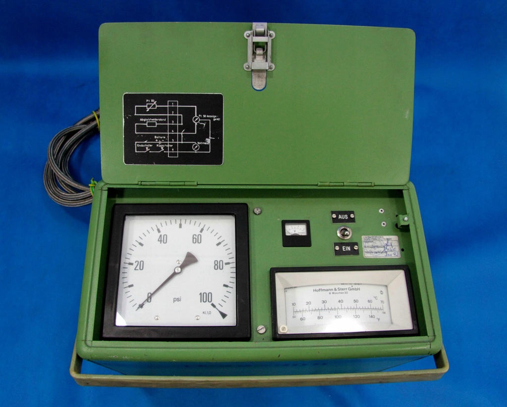 ÖLDRUCK-TEMPERATUR-MESSSTATION FÜR FLUGZEUGE Product image