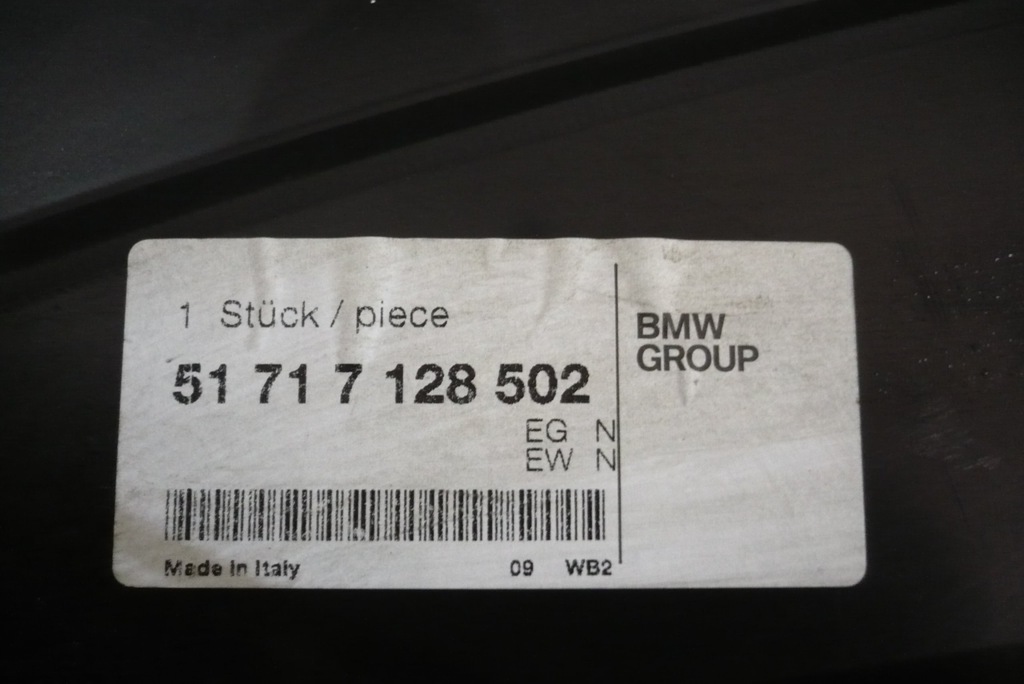 BMW E81 E82 E87 Kühlerdichtung Product image