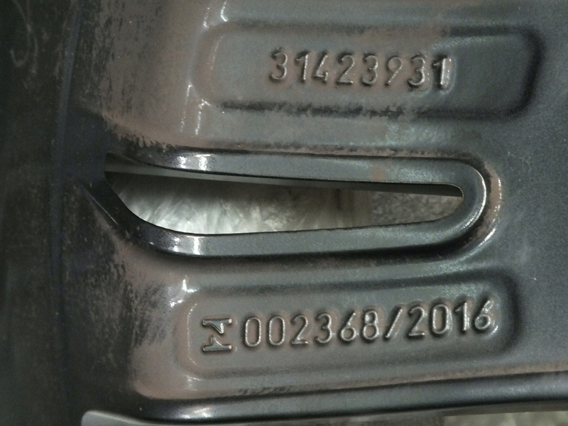 1FA 19 Volvo 5x108 ET50,5 7,5J ø63,3 31423931 Product image