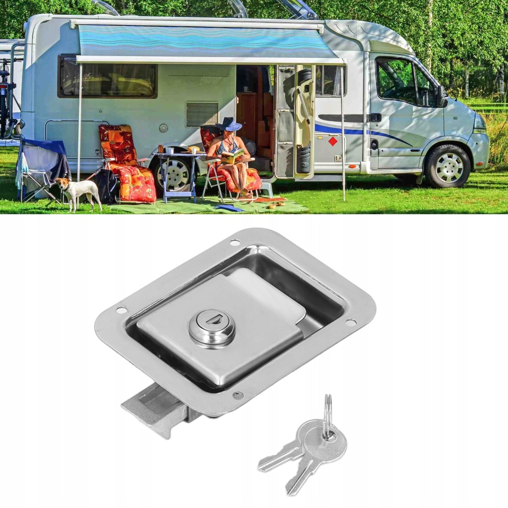 Eingangsschloss, Wohnwagen-Türschloss Product image