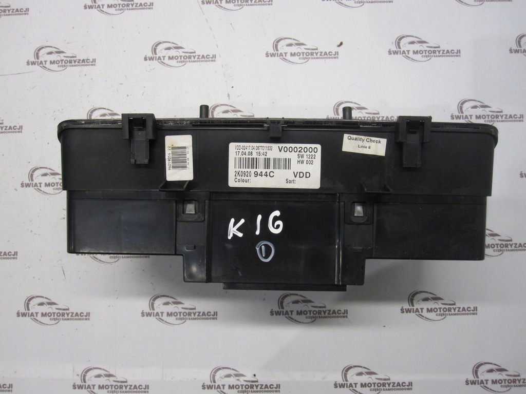 Volkswagen Caddy III 08R Taktmesser 2K0920944C A2C53025660 Engländer Product image
