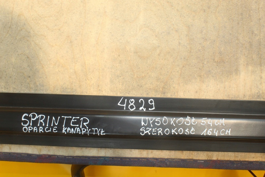 Hecksofa Mercedes Sprinter VW LT Material Dubel Kabine Product image