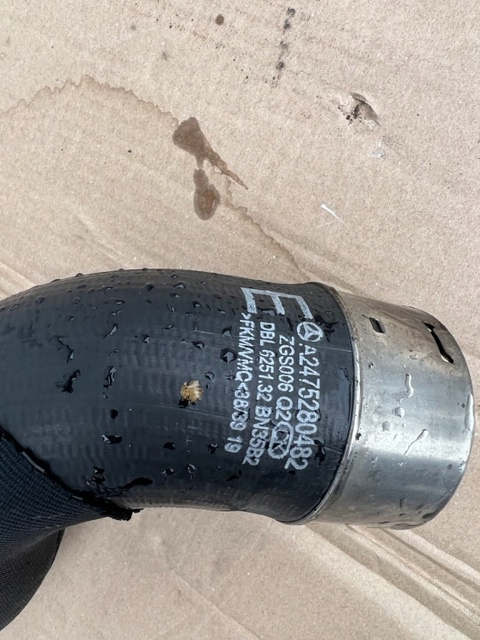 SCHLAUCHLEITUNG LUFTROHR MERCEDES A2475280482 Product image
