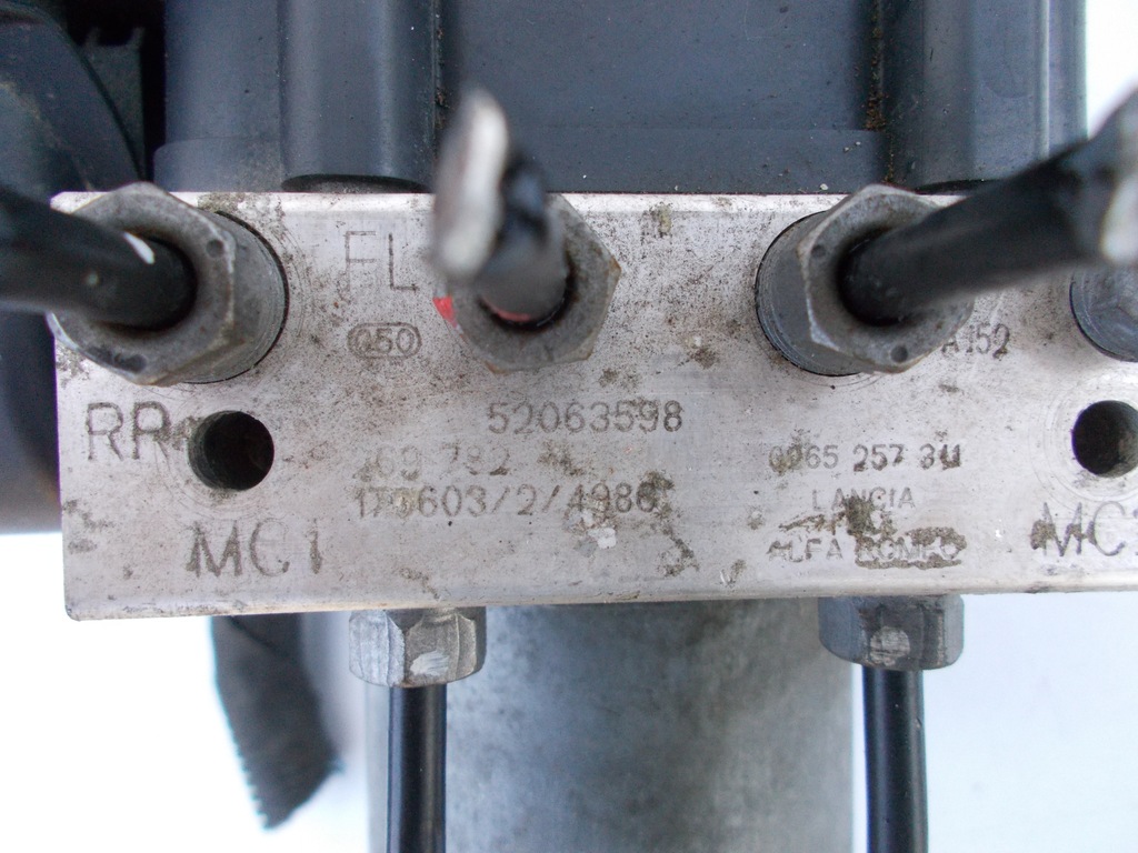 Pumpensteuerung ABS-Modul Fiat Tipo II 52063598 0265257311 Product image