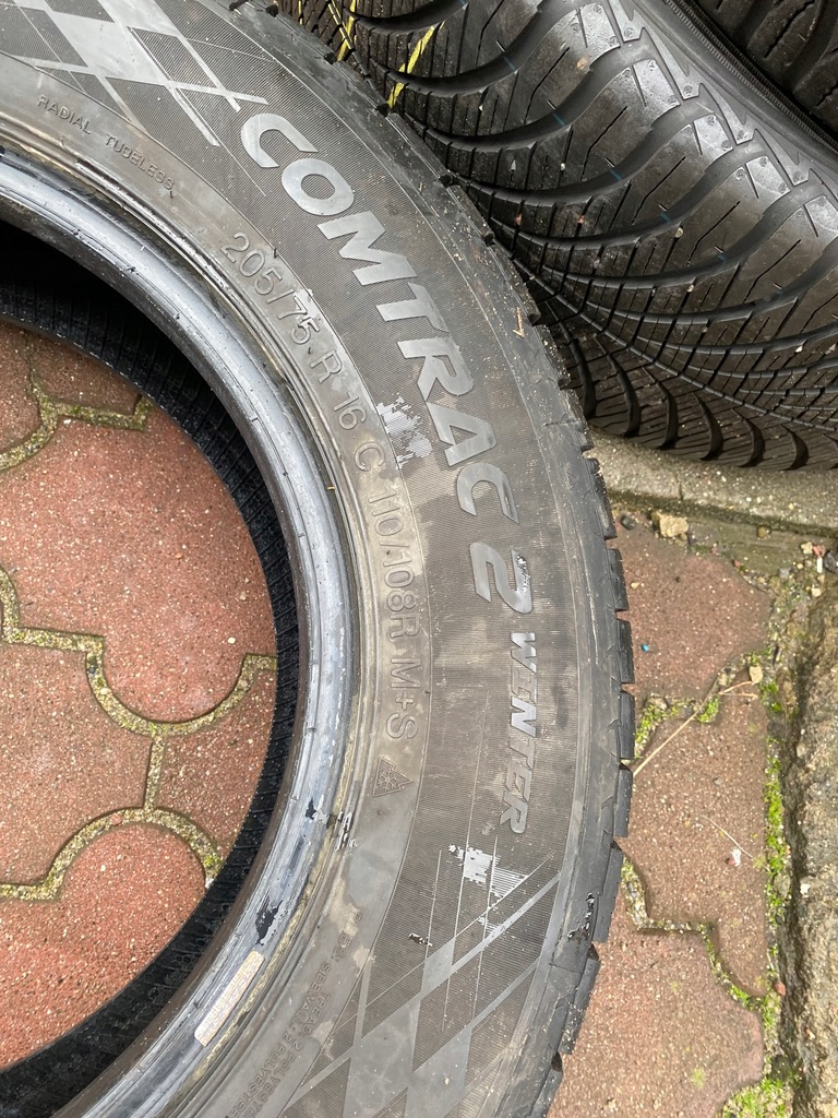2 Stück VREDESTEIN Comtrac 2 Winter 205/75/16 C 110/108R 8 mm Product image