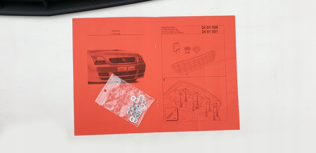 Opel Vectra C Signum Irmscher Grill – 8/8 Halterungen! Product image