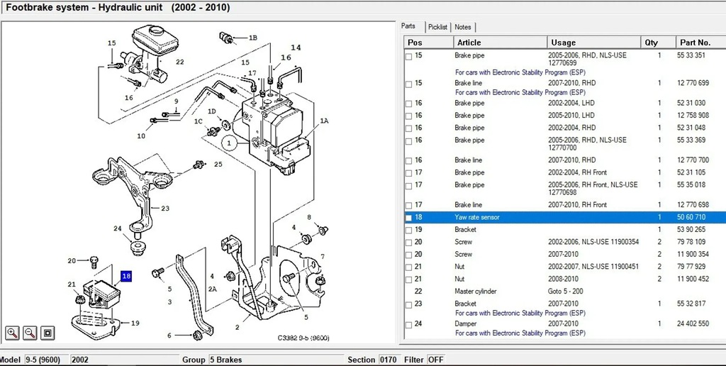 Saab 9-5 2002 Andere Product image