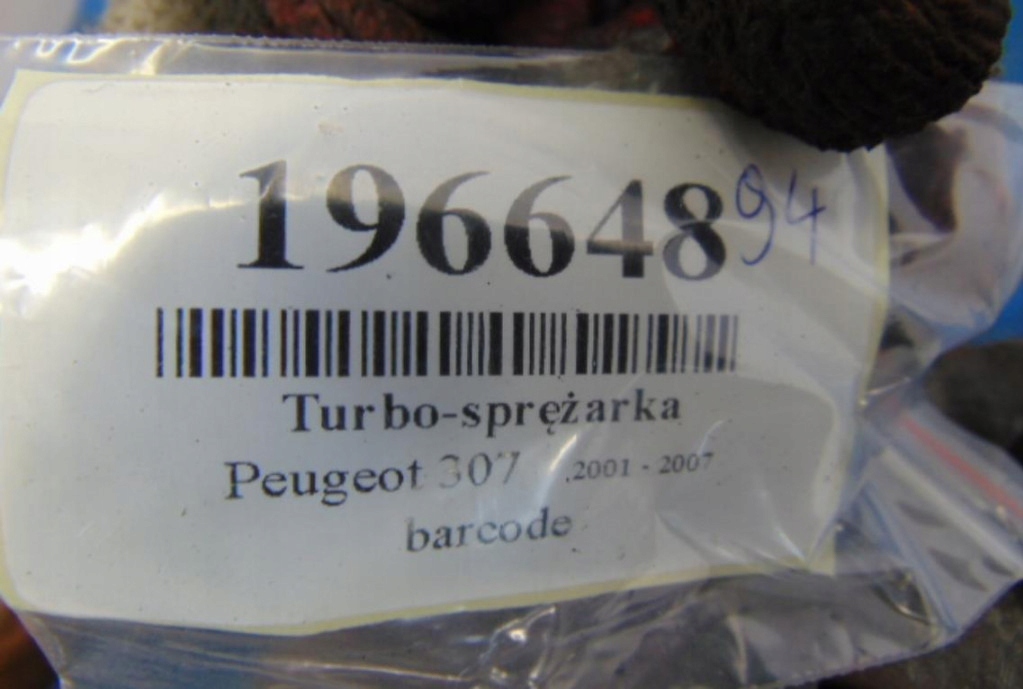 PEUGEOT 307 2.0HDI TURBOKOMPRESSOR 53041015096 Product image