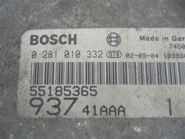 BOSCH MOTORSTEUERGERÄT FIAT-ALFA BOSCH 0281010332 Product image