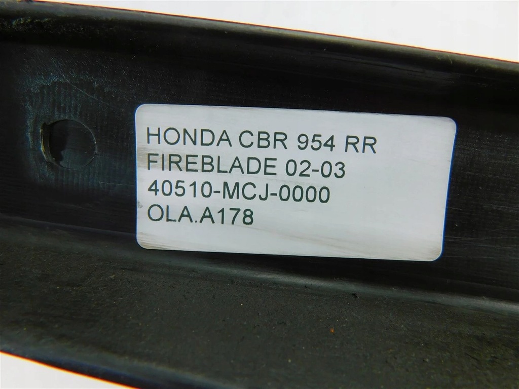 KETTENABDECKUNG KETTE HONDA CBR 954 RR FIREBLADE 02-03 40510-MCJ-0000 Product image