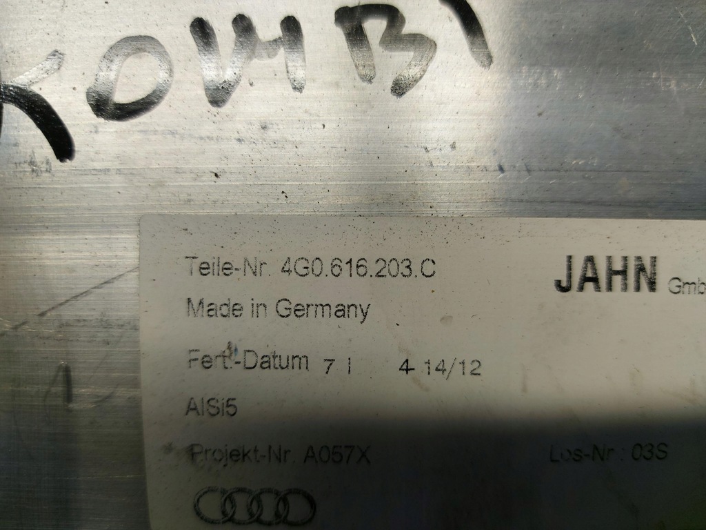 Audi A6 C7 ALLROAD LUFTDRUCKBEHÄLTER Product image