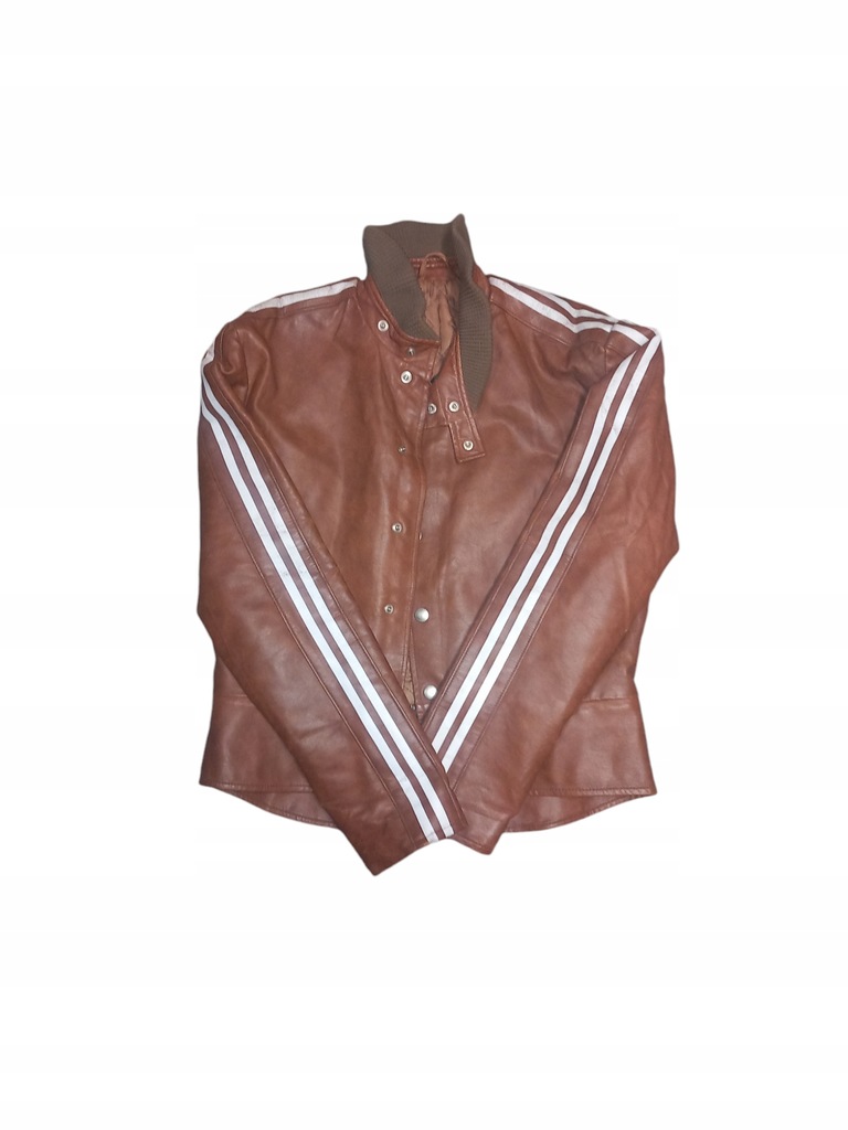 Elstermode Motorradbekleidung Lederjacke + Hose mit Hosenträgern + Gürtel Product image