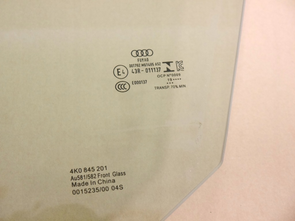 AUDI A6 C8 VORDERTÜRFENSTER 4K0845201 2019 Product image