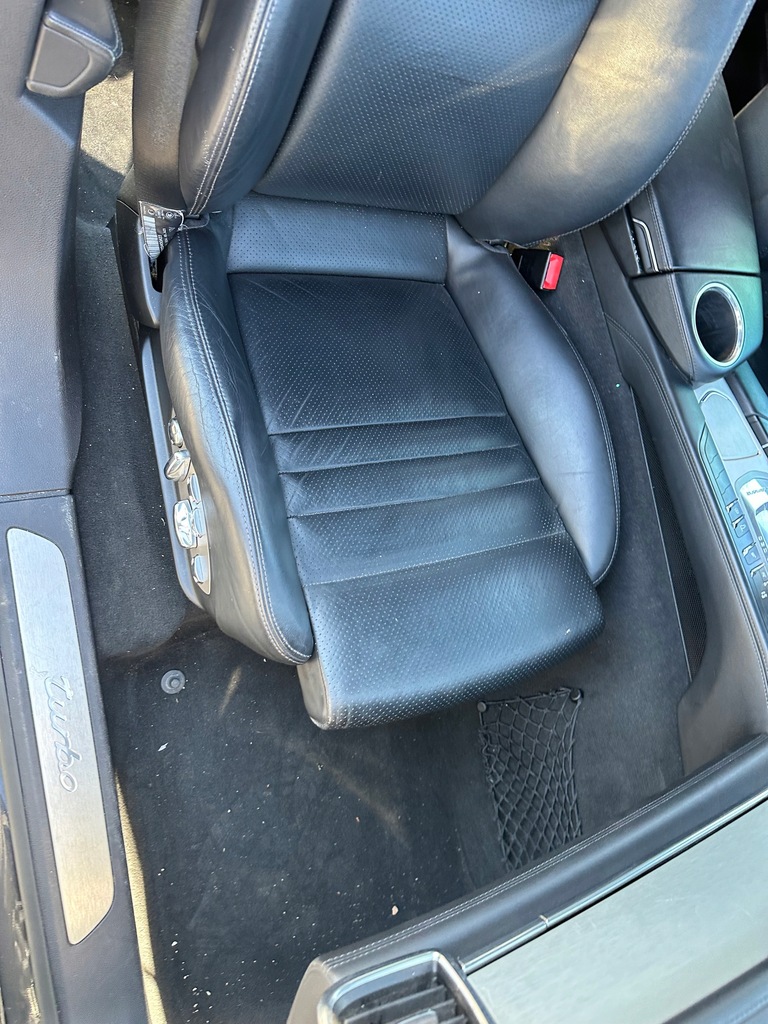SITZ LEDERSITZE SET VORNE HINTEN BEHEIZTE LEDER PORSCHE PANAMERA 970 EU Product image