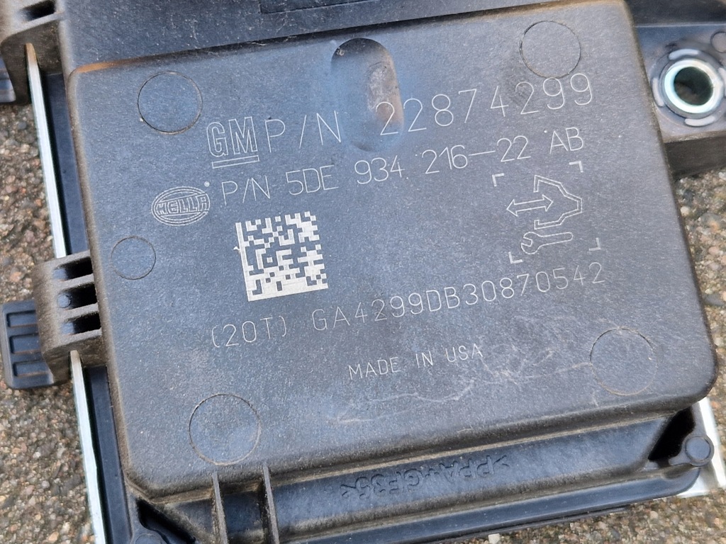 OPEL ASTRA J KRAFTSTOFFPUMPENSTEUERUNG 22874299 Product image