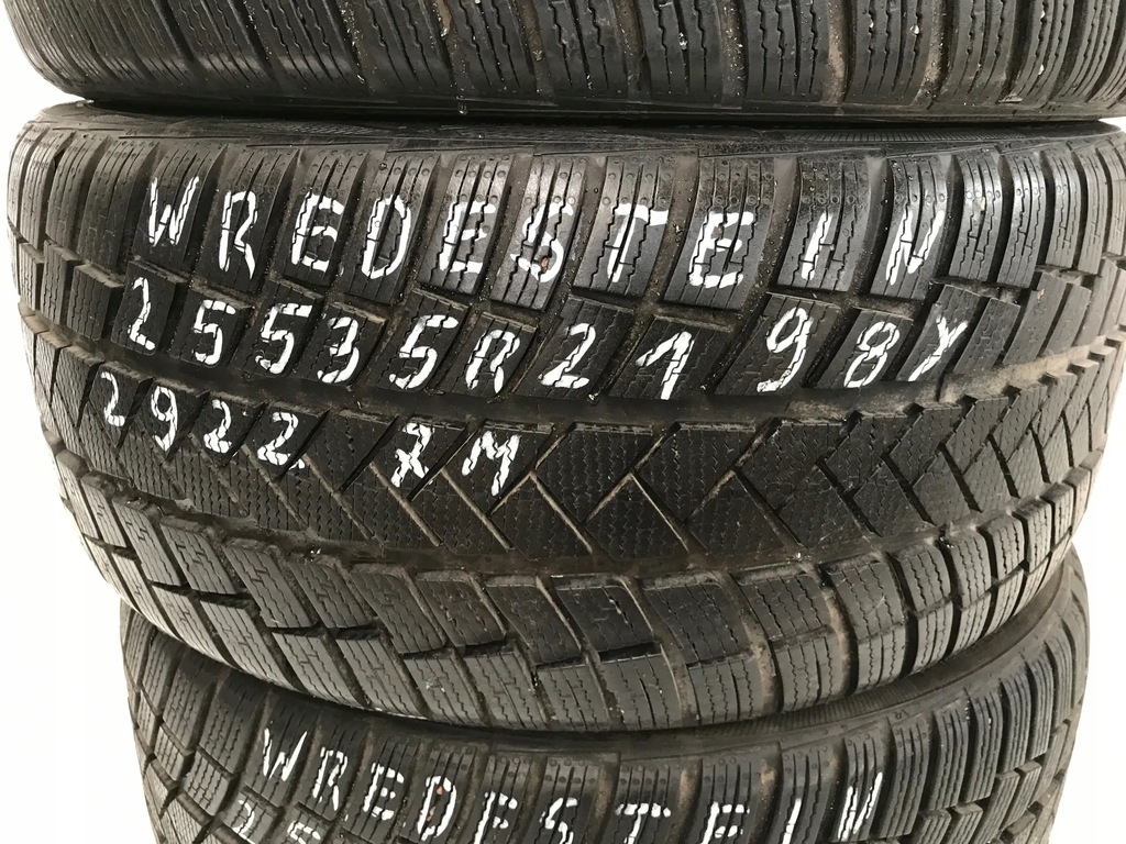 4 x VREDESTEIN WINTERREIFEN 255/35R21 98Y 2022 (2922) 7mm NACH EINEM WINTER Product image