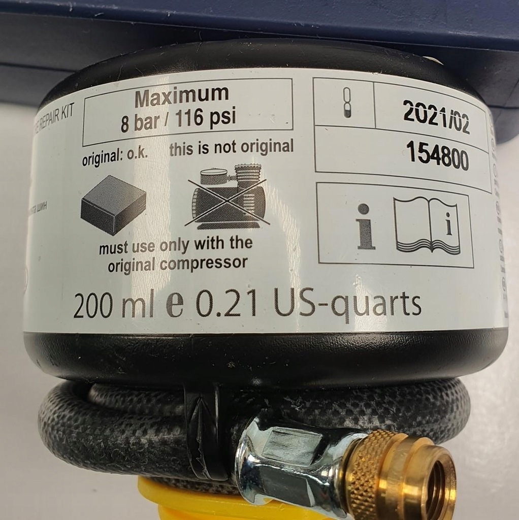 KOMPRESSOR ZUM AUFBLASEN DES RADKLEBERS KIA HYUNDAI 52933-1P000 Product image