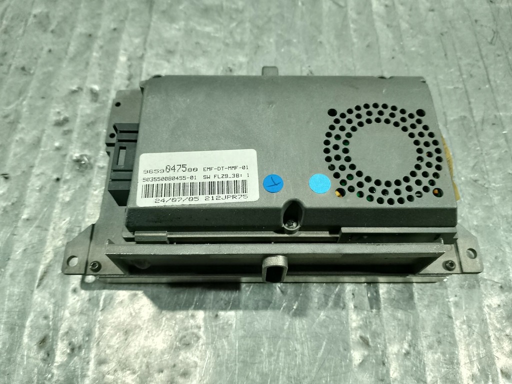 RADIOANZEIGE PEUGEOT 307 SW 9659047580 Product image