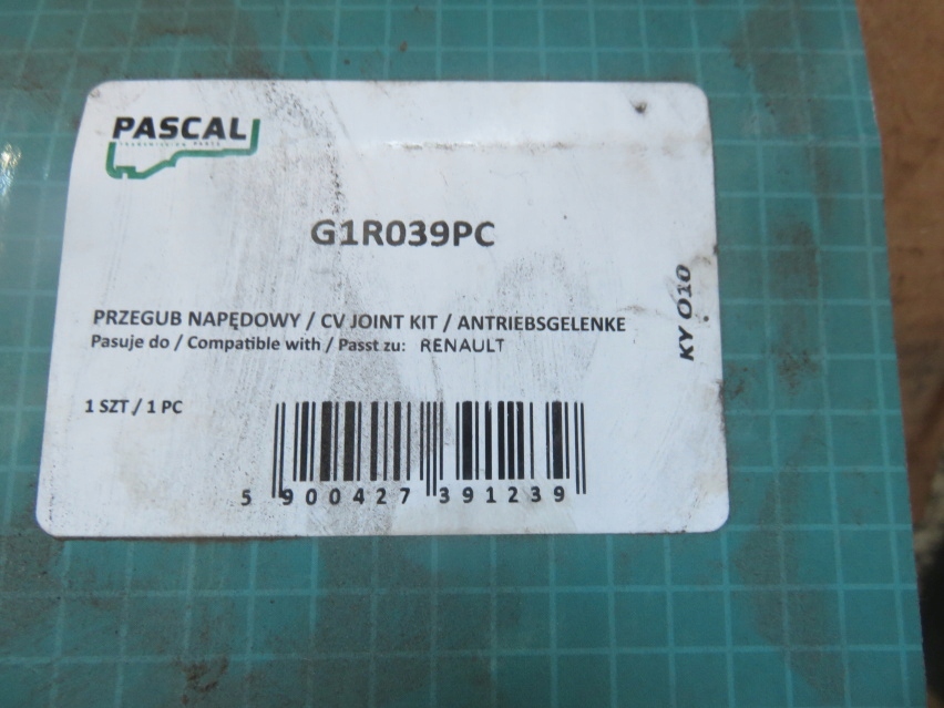 Antriebsgelenkset G1R039PC Product image