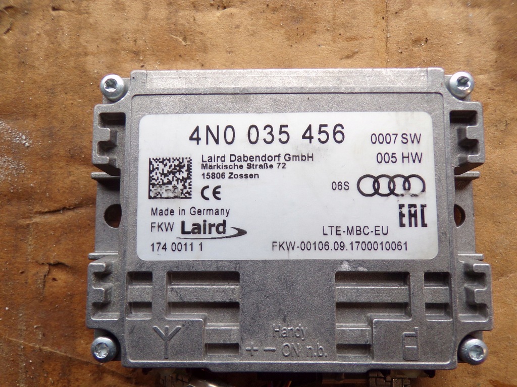 ANTENNENVERSTÄRKER 4N0035456 VW AUDI SKODA SEAT Product image