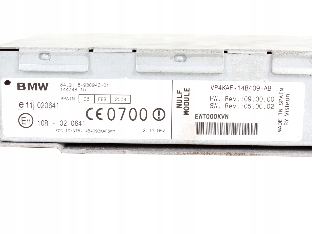 BLUETOOTH-CONTROLLER-MODUL BMW E60 6938943 Product image