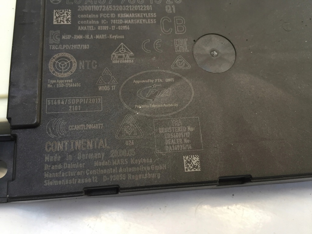 MERCEDES GLA II H247 MODUL STEUERGERÄT CONTROLLER Product image