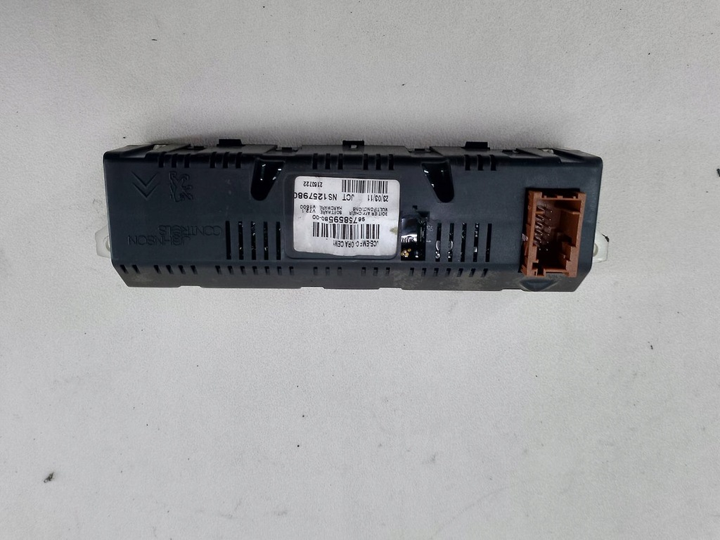 RADIOANZEIGE CITROEN JUMPY II 9675859580 Product image