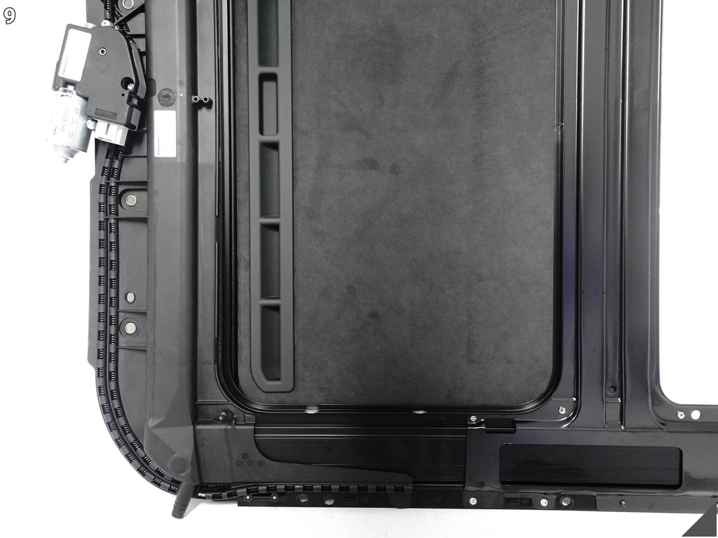 AUDI RS7 S7 A7 C7 4G8 10-18 LIFT SUN ROOF ENGINE ROLLER SHUTTER ALCANTARA COVER Product image