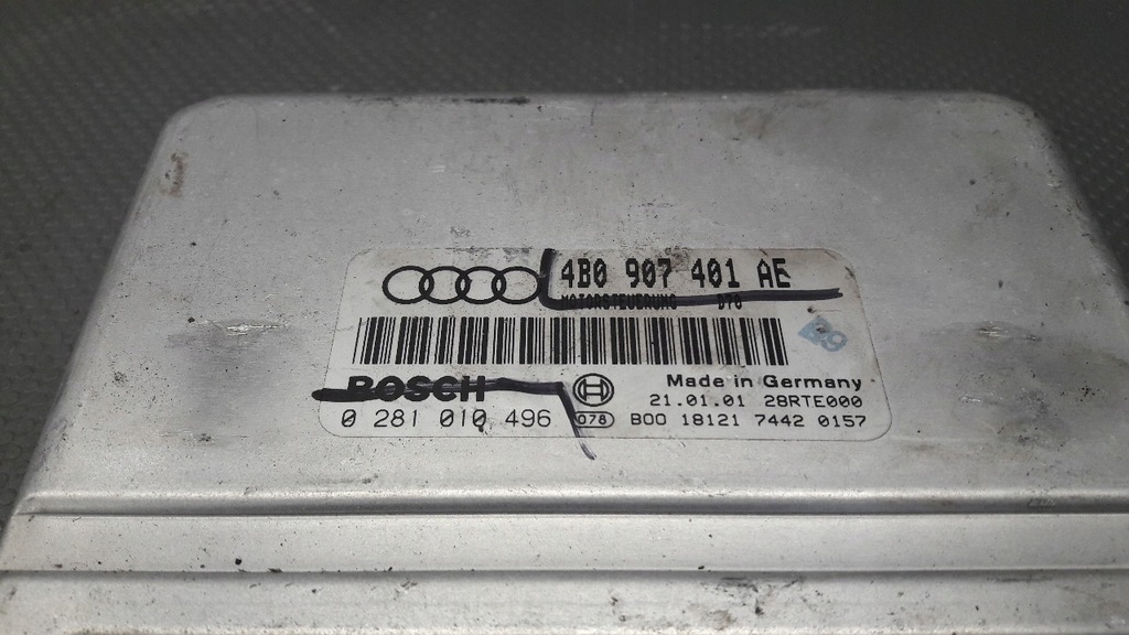 4B0907401AE Motorsteuergerät Audi A6 C5 2.5TDI Product image