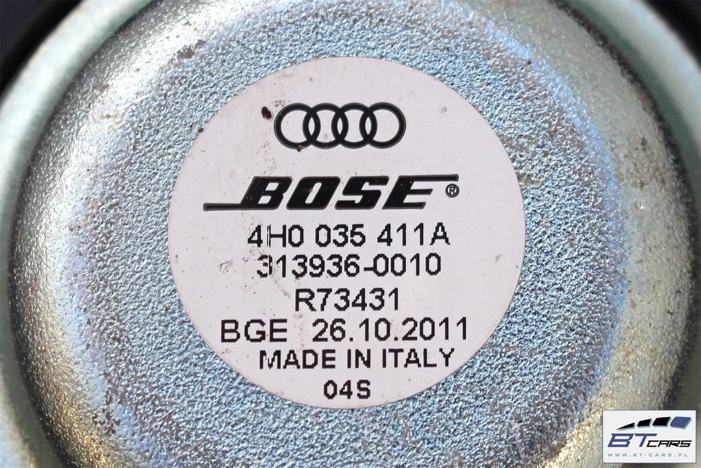 Audi A8 Lautsprecher + Bose Amplifier 4H 4G0035223B 4H0035481A 4H0035297 4H00 Product image