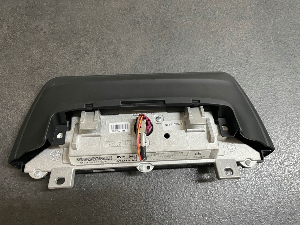 DISPLAY NAVIGATIONSBILDSCHIRM BMW F31 OE 9292247 Product image