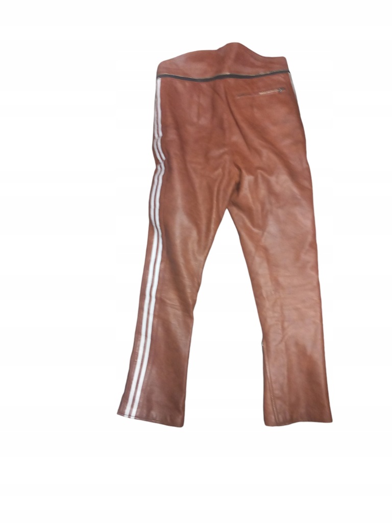 Elstermode Motorradbekleidung Lederjacke + Hose mit Hosenträgern + Gürtel Product image