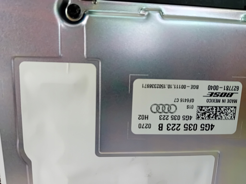 AUDI A6 S6 RS6 4G 4G5 SOUND SOUNDSYSTEM BOSE LAUTSPRECHER-SET Product image
