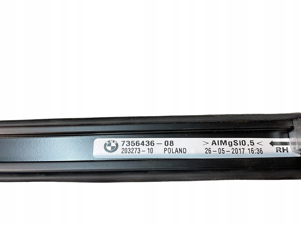 DACHRELING LINKS + RECHTS SCHWARZ BMW X1 F48 LIFT Product image