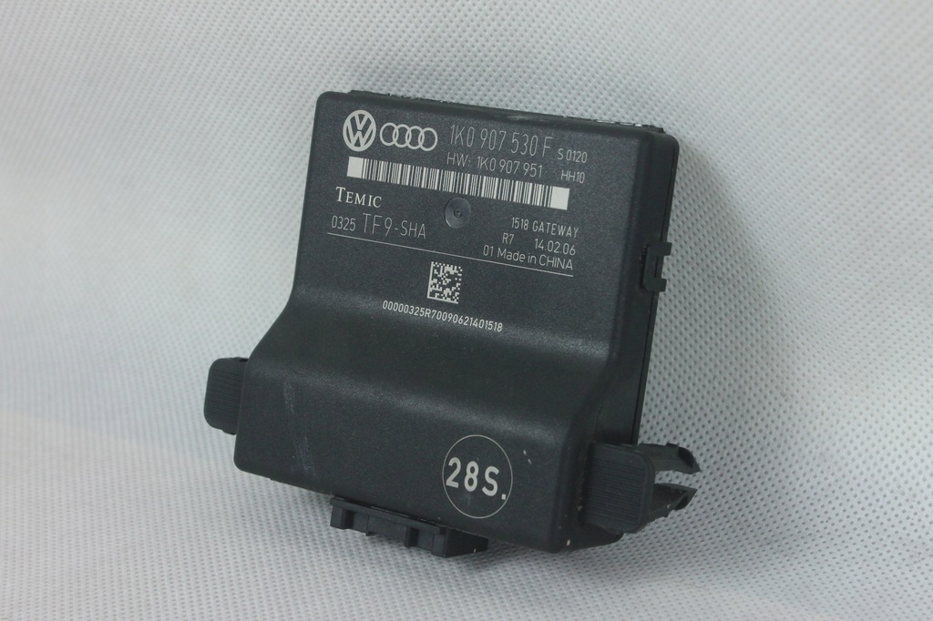 Gateway-Controller-Modul Audi VW Skoda Octavia II 1.9 BXE Seat 1k0907530f Product image