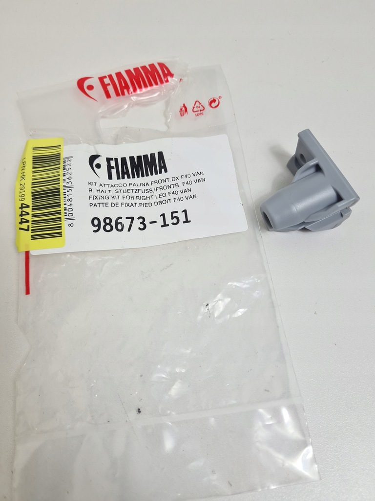 Fiamma vorderer rechter Beinhalter für F40 VAN-Markise 98673-151 Product image